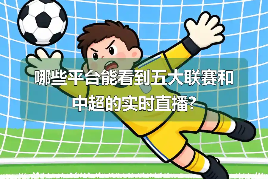 哪些平台能看到五大联赛和中超的实时直播?